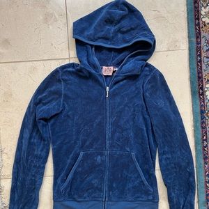juicy Couture Blue zipup
